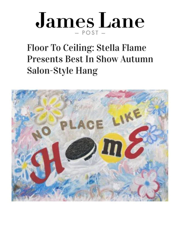 Stella Flame Gallery Featured in James Lane Post