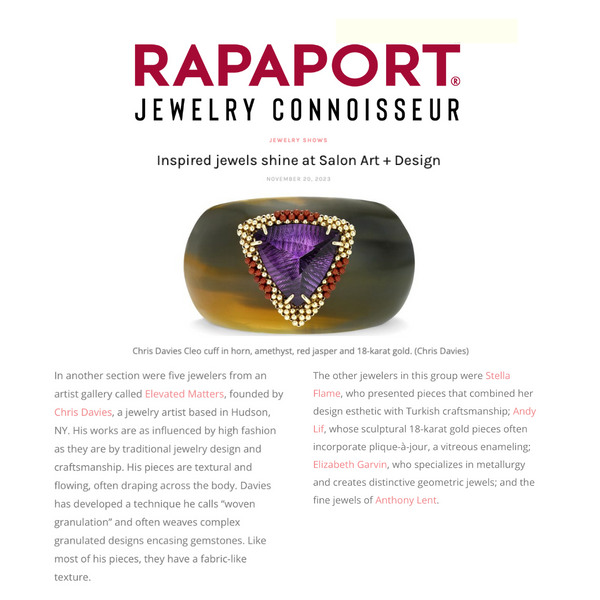 Rapaport® Jewelry Connoisseur