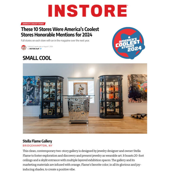 Stella Flame Gallery In INSTORE Magazine's Coolest Stores of 2024