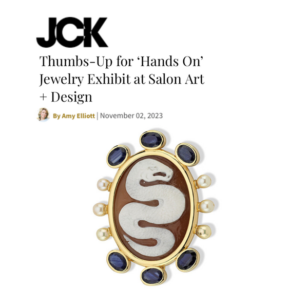 Thumbs-Up for "Hands On" Jewelry Exhibit at Salon Art+Design
