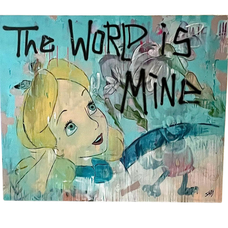 SANDY COHEN "THE WORLD IS MINE"ArtStella Flame Gallery