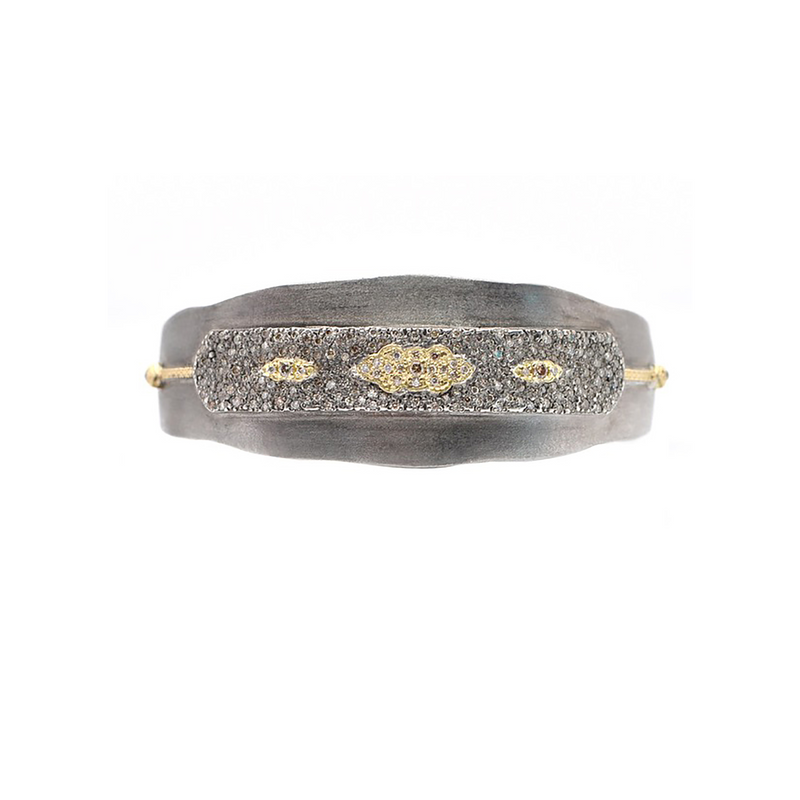 Armenta Pavé Scroll Cuff BraceletBraceletsStella Flame Gallery