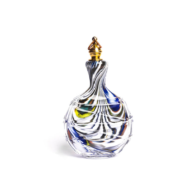 Bavarian Art Glass Bottle