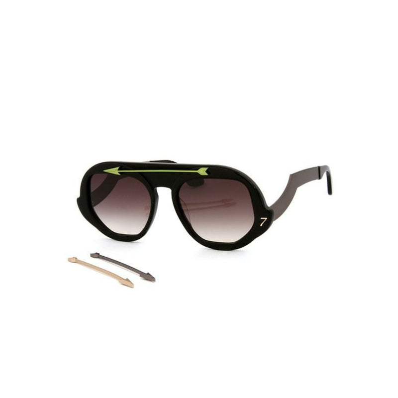 Pilot Black Sunglasses by Spencer Stown