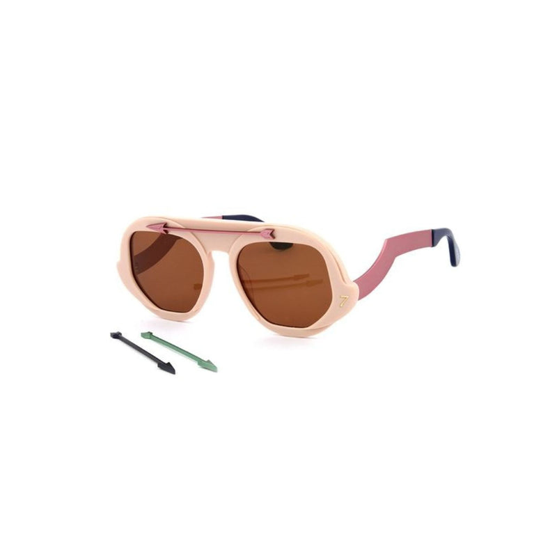 Cream Sunglasses by Spencer Stown