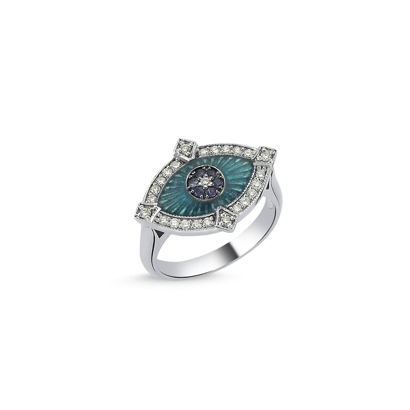 Melis Goral Sapphire Ring