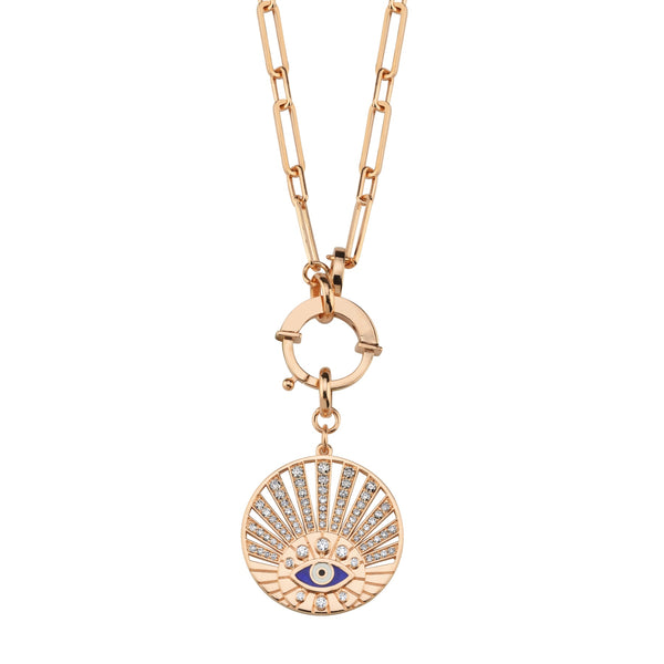 Sarven G Evil Eye Pendant