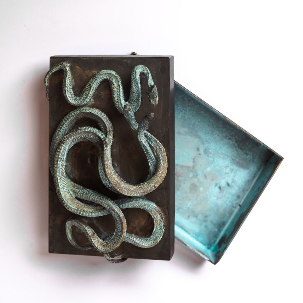 Antique Rectangular Florentine Box – Stella Flame Gallery