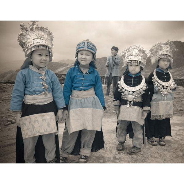 TERRI GOLD "Short-Skirt Miao Children, Guizhou"