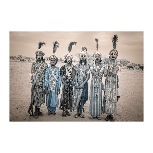 TERRI GOLD "The Yaake Dance, a Male Beauty Contest, Niger"