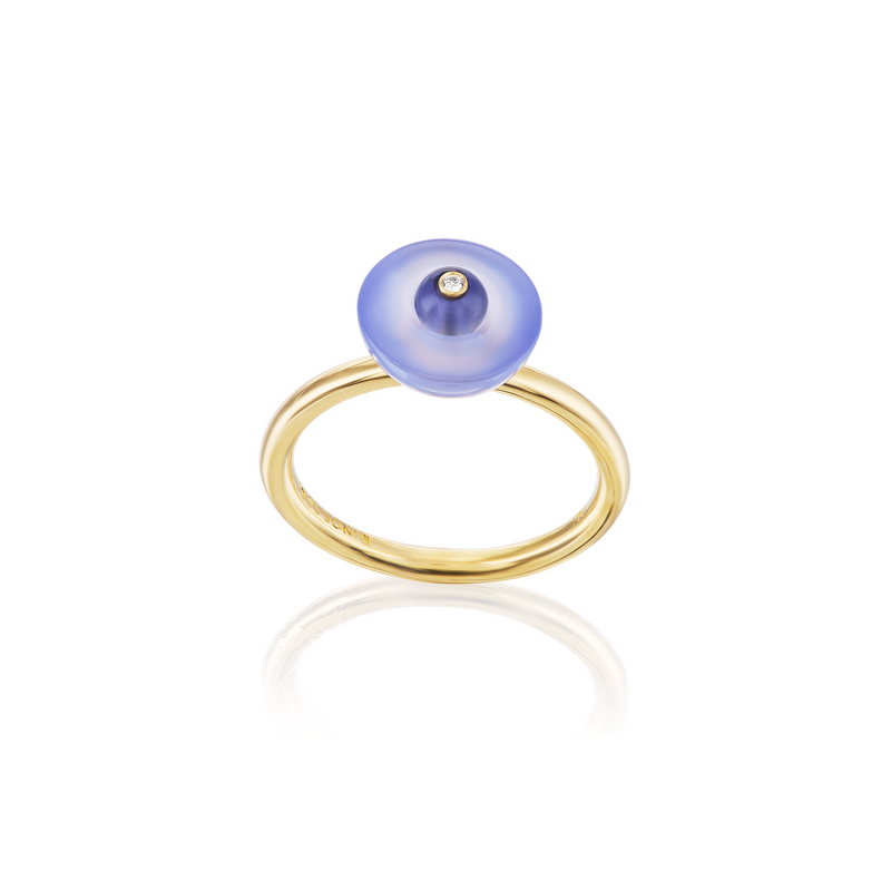 Yael Sonia Radiant Core Small Ring&nbsp;JewelryStella Flame Gallery