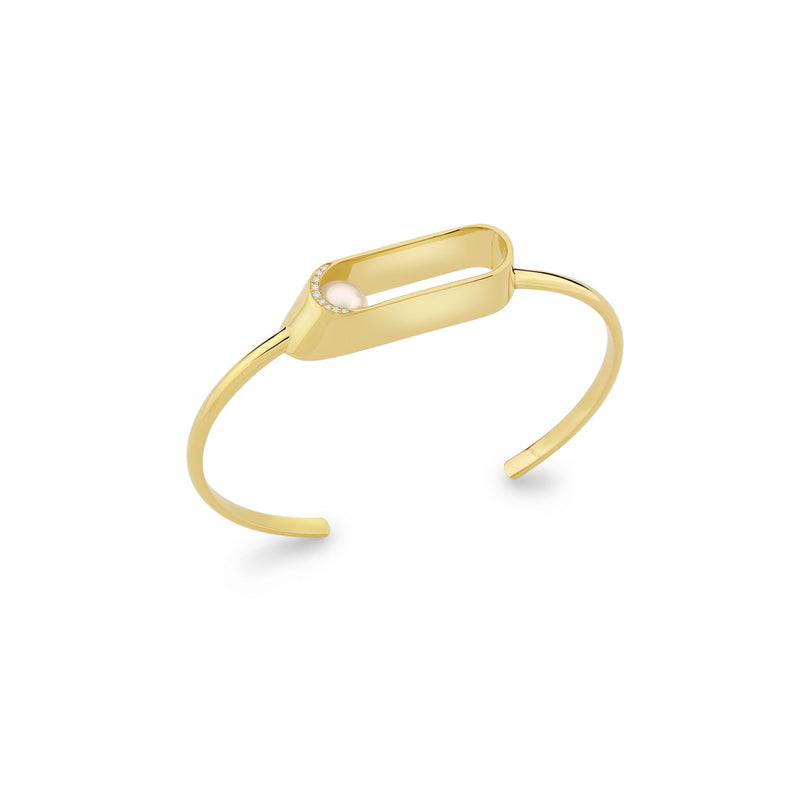 Yael Sonia Ellipse Brilliant Cuff