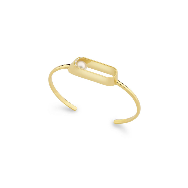 Yael Sonia Ellipse Brilliant Cuff