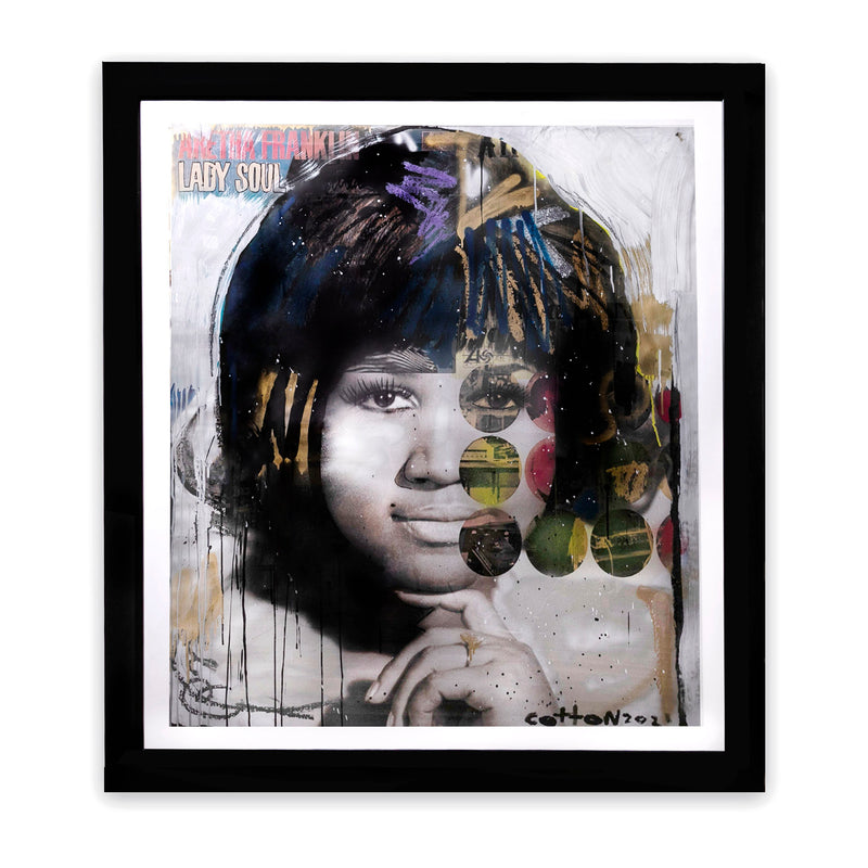 ANDREW COTTON “BEING ARETHA"ArtStella Flame Gallery