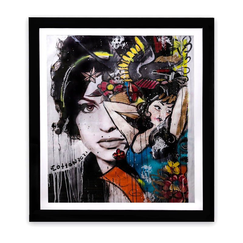 ANDREW COTTON “BEING AMY WINEHOUSE"ArtStella Flame Gallery