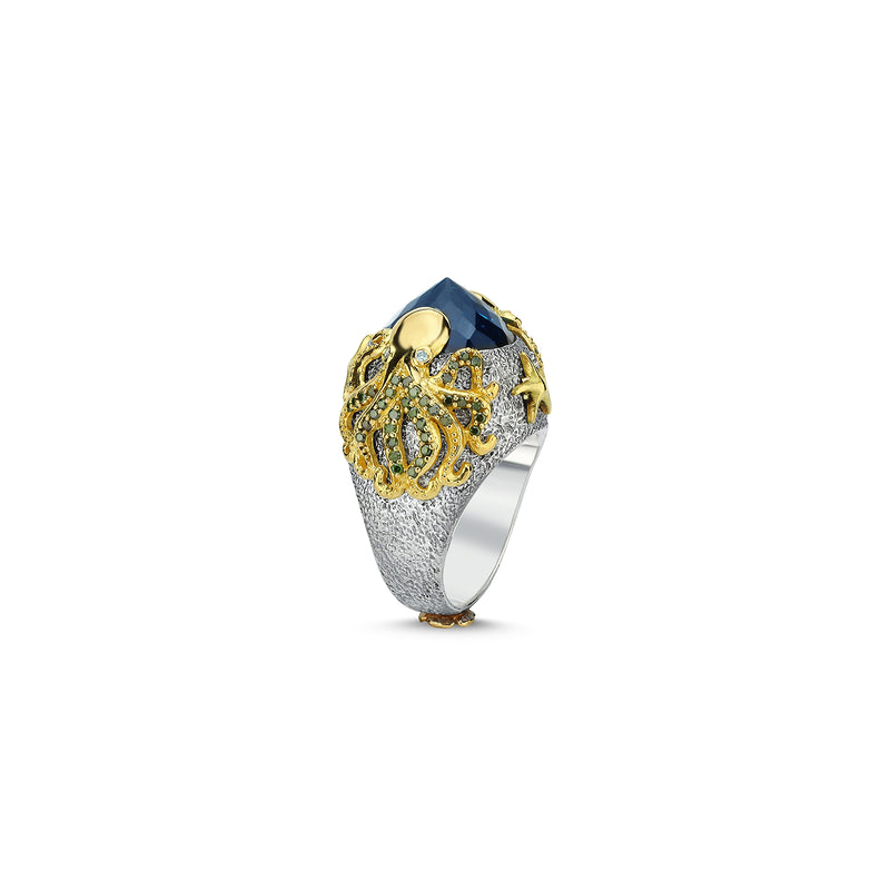 BEAUTY AND THE BEAST OCTOPUS STATEMENT RINGJewelryStella Flame Gallery