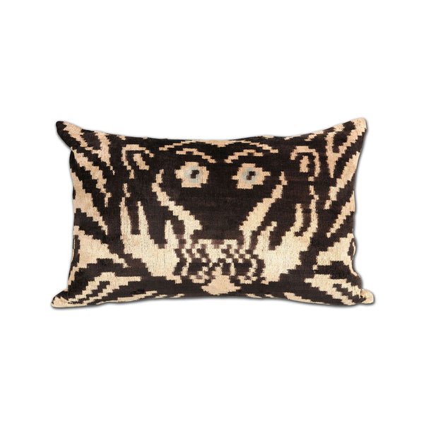 SILK AND COTTON "MONKEY SEE" THROW PILLOWObjectsStella Flame Gallery